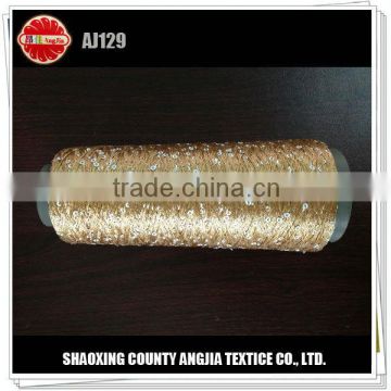 150D Polyester spun sequin yarn from shaoxing Nice and Cheap
