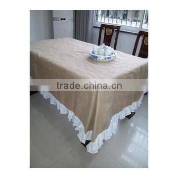 natural jute table cloth