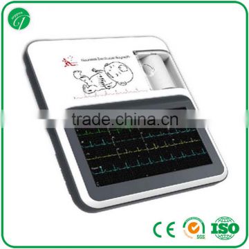 12-channel portable neonatal ecg with 7 inch Touch and color screen