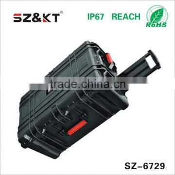 plastic trolley hard instrument tool case