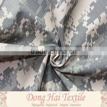 100% cotton fabric U.S. military camouflage rib-stop fabric digital camouflage