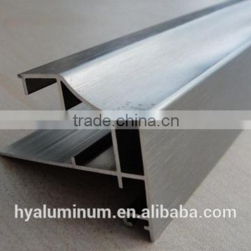 fashion design aluminum edge profile for kitchen cabinet