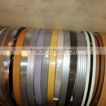 Furniture accessory of high quality 2mm*19mm solid color pvc edge banding for MDF