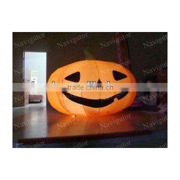halloween inflatable pumpkin light/led inflatable citrouille