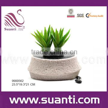 beatiful Stone polyresin flower pot