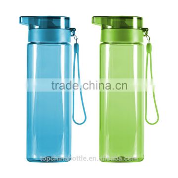 Hight quality products 650 ml cheap clear water bottle bpa free