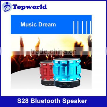 New Smart Mini S28 Support TF Card Built in Microphone from China Bluetooth Speaker with High Quality