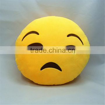 wholesale Unamused Emoji Pillow