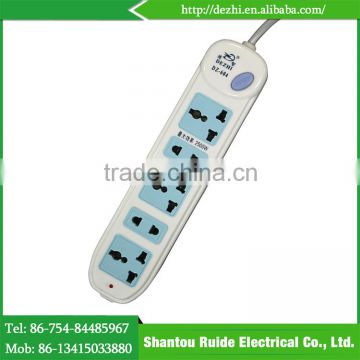 Wholesale goods from china extension cord multi socket plug
