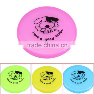 9 inch Plastic Dog Round Frisbee Flying Toys