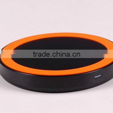 New Round Mini Qi Wireless Charger for Qi smart phones
