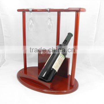 wine wood shelf