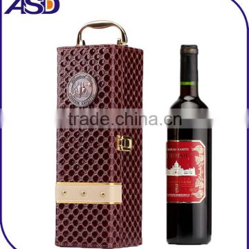 Wholesale Custom Cheap Professional Leather Wine Package Gift Boxes Wine Box
