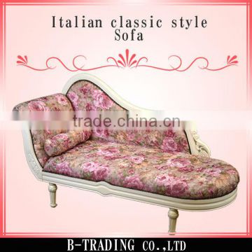 Italian classic style ball and claw feet couch sofa for living room