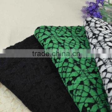 Two color mi brushed spande african lace fabrics