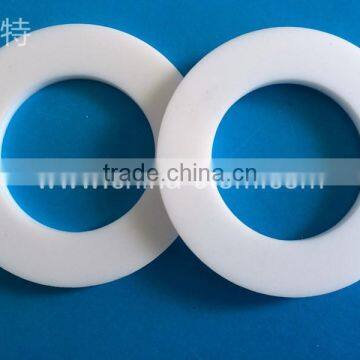 chemical resistance and wear resistance PTFE white shaft sleeve