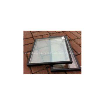 6mm grey tempered+6A+6mm clear coated tempered insulated glass