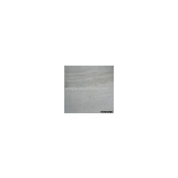 YL-S013 honed irregular greyish white stripe sandstone slab