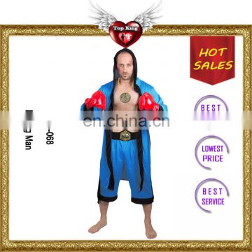 Factory OEM Service Mens Boxing Party City Halloween Costumes for Adults