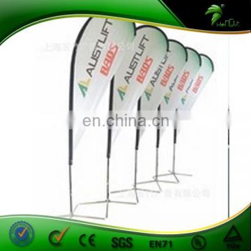 Heat Transfer Display Beach Flag Flying Banners for Advertising