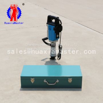 Strong impact force and 30m drill depths small electric soil sampling drilling rig supplier in China