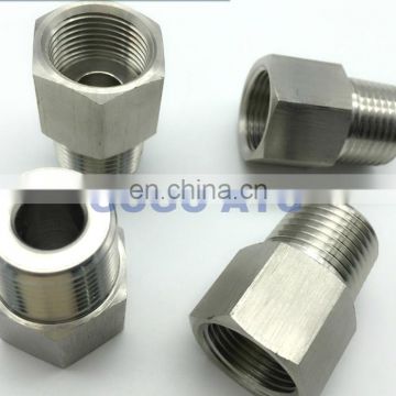 High quality quick coupler 3/8 female to 1/4 male thread adapters SUS304 stainless steel straight galvanized steel pipe fittings