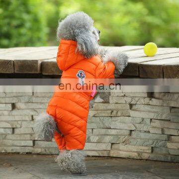 Winter clothing for dogs Teddy winter cotton-padded jacket bixiong Pomeranian small dog spring and autumn down cotton-padded jac