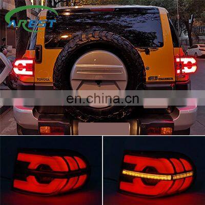 2PCS LED Tail Light Assembly for Toyota FJ Cruiser 2008 - 2020 LED Tail Lamp Reverse Light Turning Signal Light Plug and play