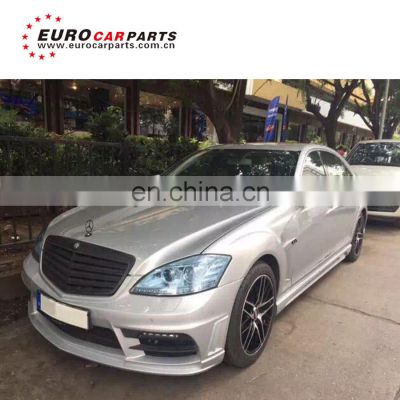 MB S-Class W221 2006 year to 2012 year FRP material body kit for W221 S350 Wold bodykit
