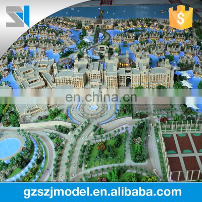 architectural model builder for 1:400 villa hotel project scale model
