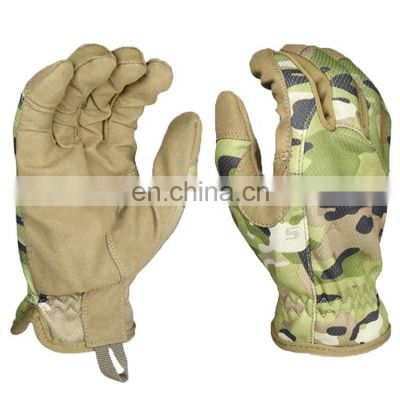 Mechanic work mechanical rescue gloves high quality impact machine work mechanical military gloves