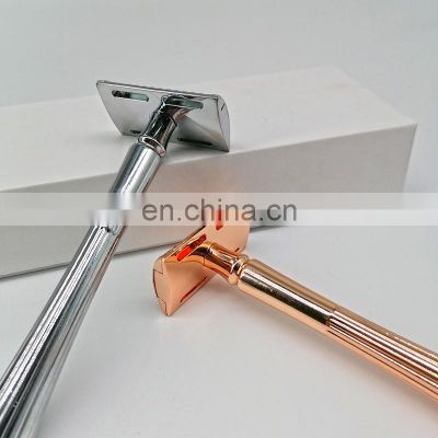 mens grooming products single blade double edge stainless steel safety razor