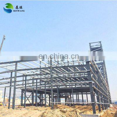 Economic workshop warehouse buildings Design  Easy Build Prefab Steel Structure Hangar