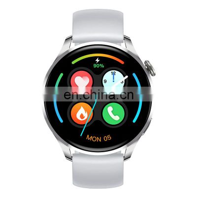 2022 Newest Amazon Hw66 Full Touch Screen Smartwatch  Round Watch Ip68 Waterproof Alipay Offline Payment Health