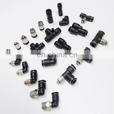 China Factory supply MPL-C L-type mini pneumatic plastic quick connect push-in air fitting