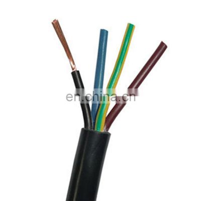 Best quality price 4x0.75mm sq control cable 2 core 3 core 4 core wire cable copper cable