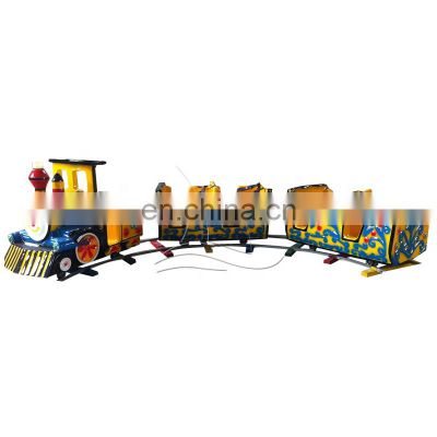 high qualityamusement children track train indoor track train playground for sale