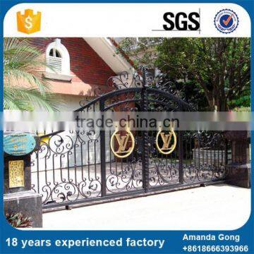 High Cost Performance Residential Main Garden Iron Gate Designs
