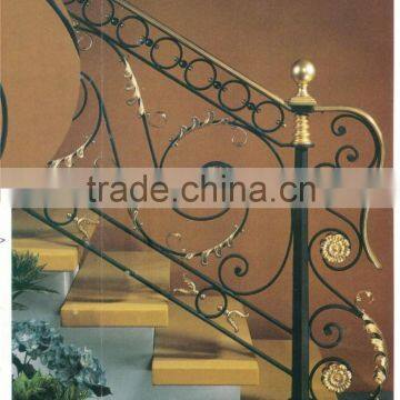 Elegant Europe Railing Pillar Staircase