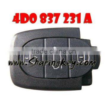 Best quality Audi 3 Button Remote Control (4D0837232A 433MHZ)