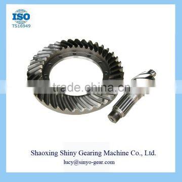 ISO9001 Certificated Car Automobile Main Reduction Gear Spiral Bevel Gear