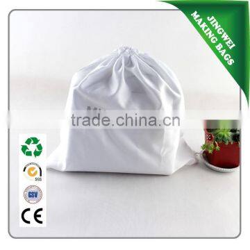 Polyester drawstring packing bag for ladies leather handbags