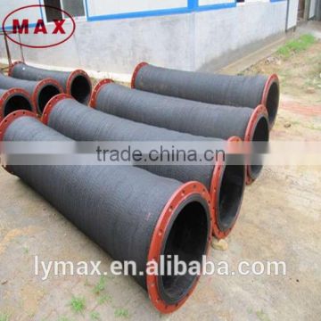 Discharge rubber hose pipe used to discharging silt
