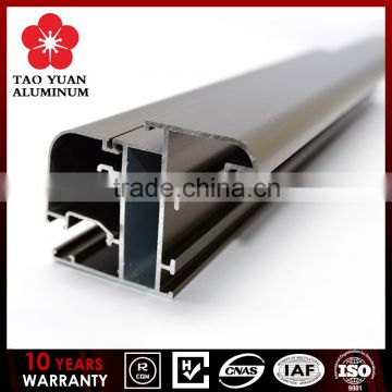 Fashionable Scratch resistant customed anodised aluminium profile for windows and doors