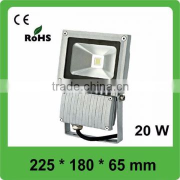 3 years warranty CE&ROHS AC85v-265v waterproof IP66 20W led flood light