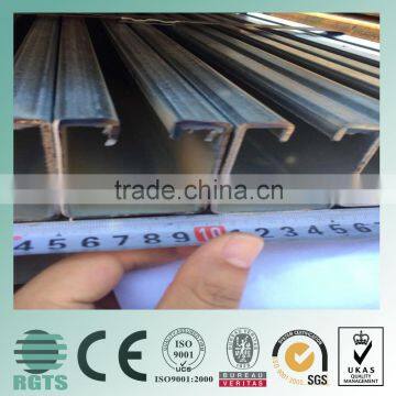 china supplier manufacturing customized steel c channel