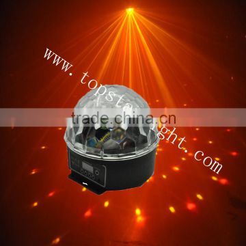 (TSA255) China market Whosesale Price DMX LED crystal disco ball light. RGBYWV used stage for sale