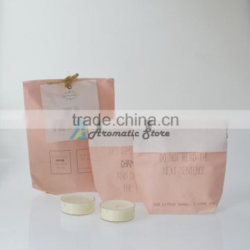 hanging outdoor soy scented candle