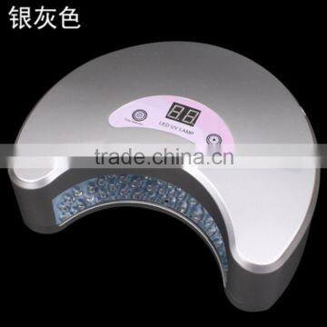 Moon Shape18W Led UV Curing Lamp Nail Gel Polisher Dryer Pro Fashion Salon Gel Nail tools