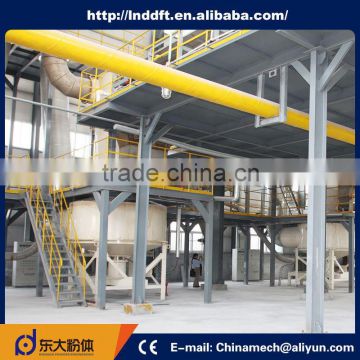 High efficiency China Manufacturers half water gypsum machine plaster